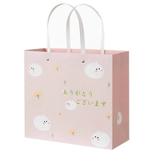 Bolsa de papel con asa a la altura del hombro