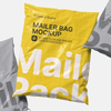 Bolsas de correo personalizadas brillantes con logotipo